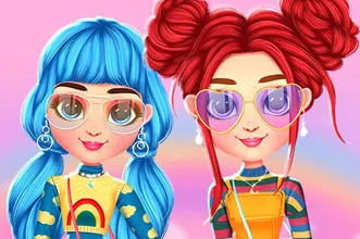 Bffs Rainbow Fashion Addict