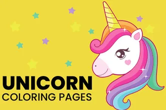 Unicorn Coloring Pages